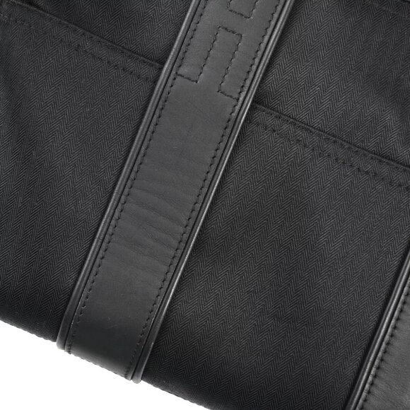 Hermes Black Chevrons Acapulco PM Tote Handbag - Picture 4 of 10